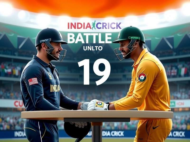 India Crick Battle 19 Main Screen